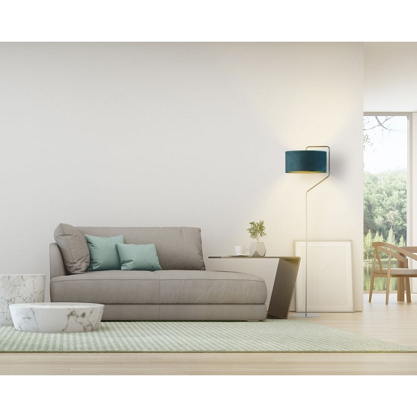 Lampa Designerska  do sypialni TESALLIA VELUR  Lysne