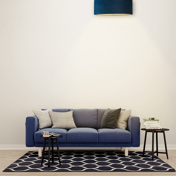 Żyrandol Nowoczesny żyrandol DUBAJ VELUR fi - 50 cm  Lysne