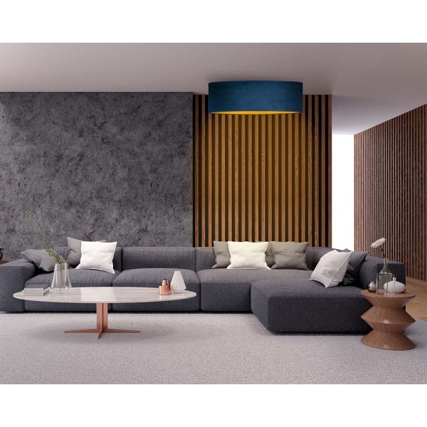 Oświetlenie sufitowe do salonu MEDINA VELUR fi - 80 cm  Lysne