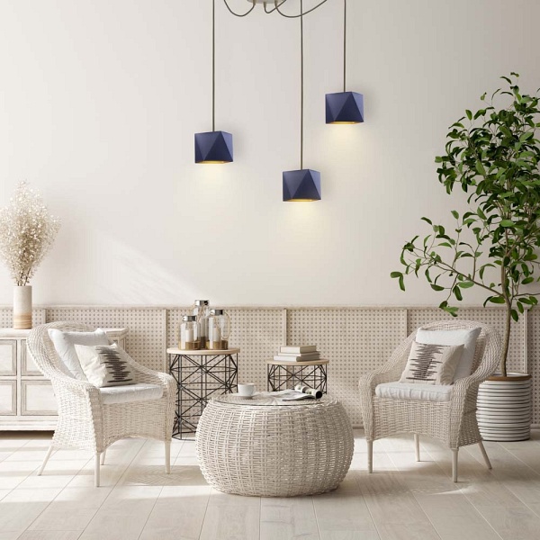 Lampa Nowoczesna  wisząca pająk KANO D3 GOLD  Lysne