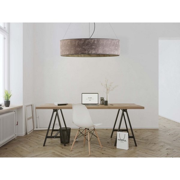 Lampa Designerska  wisząca PORTO fi - 100 cm - kolor biały  Lysne