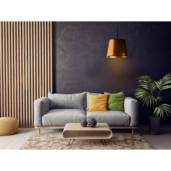 Lampa Nowoczesna  wisząca do salonu SARI MIRROR  Lysne