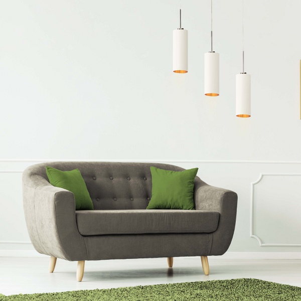 Lampa wisząca do salonu BORNEO GOLD  Lysne