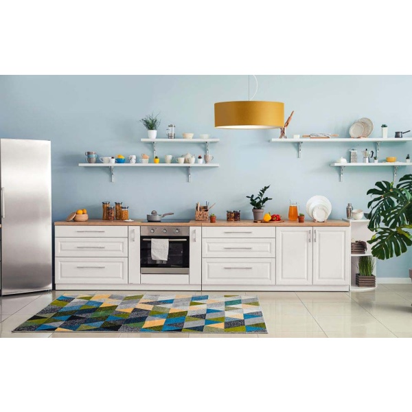 Lampa Biała  wisząca HAJFA fi - 30 cm  Lysne