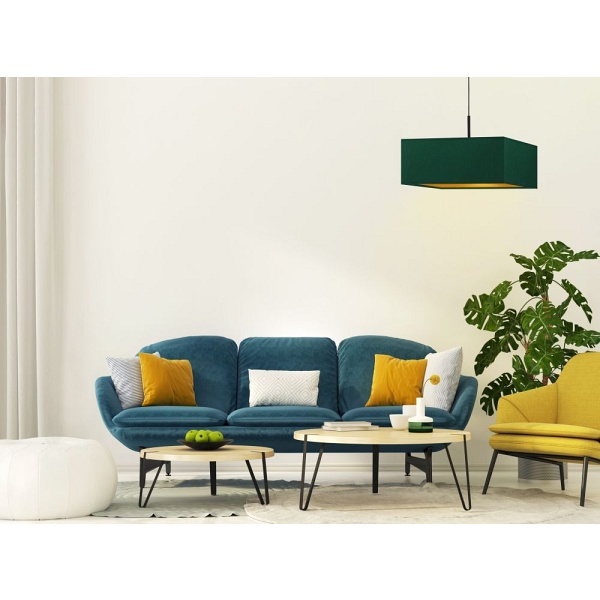 Żyrandol do jadalni BOGOTA GOLD   Lysne