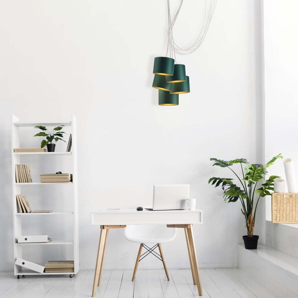 Lampa wisząca z regulacją WAIKIKI W5 GOLD  Lysne