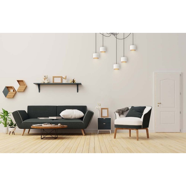 Zwis Nowoczesny  WAIKIKI W5 GOLD  Lysne