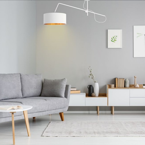 Lampa Nowoczesna  wisząca RIO GOLD  Lysne