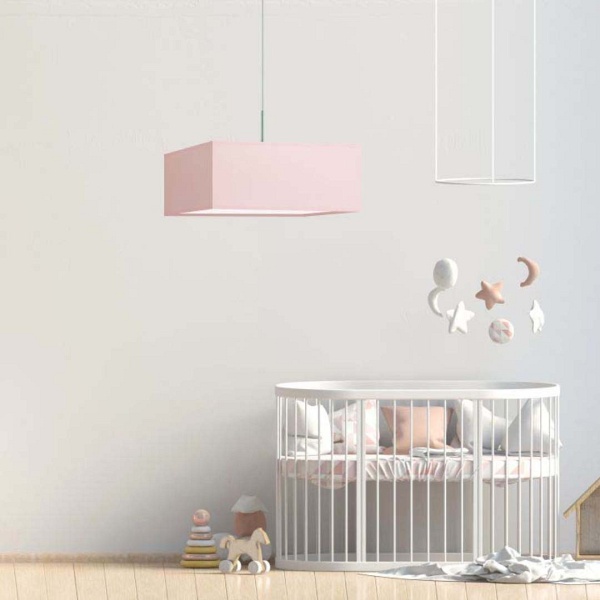 Żyrandol dziecięcy BOGOTA - kolor różowy  Lysne