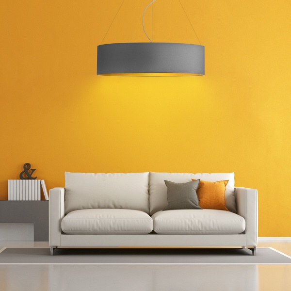 Lampa wisząca z regulacją wysokości PORTO GOLD fi - 100 cm   Lysne