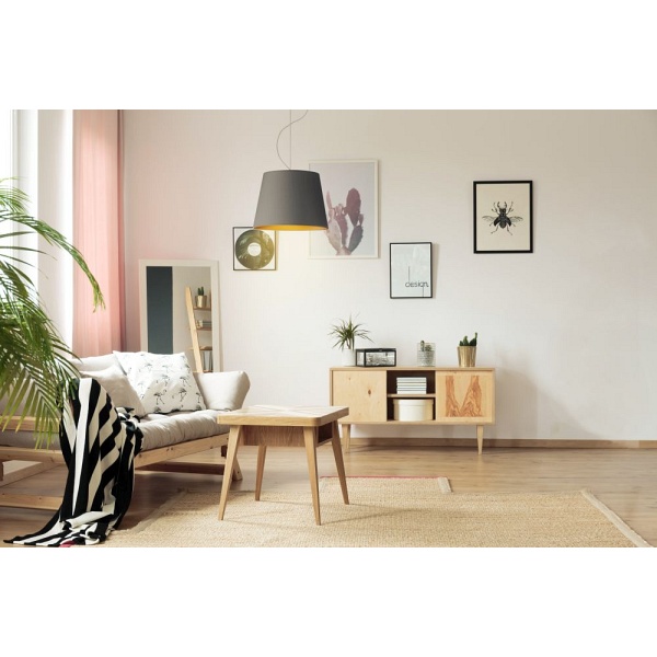 Lampa wisząca do salonu TUNIS GOLD  Lysne