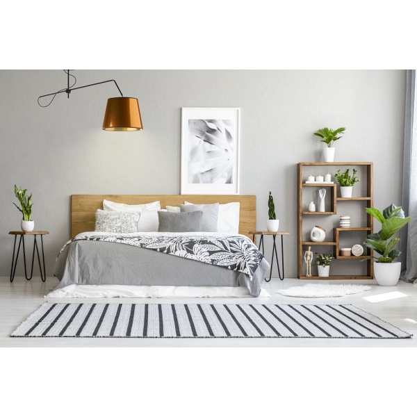 Żyrandol do sypialni na wysięgniku OVIEDO MIRROR  Lysne