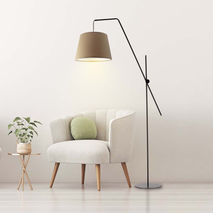 Lampa stojąca do salonu VIGO   Lysne