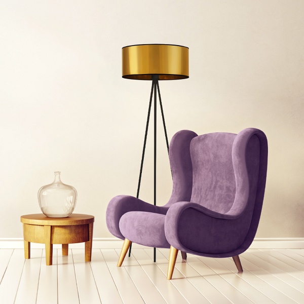 Lampa podłogowa do salonu SEWILLA MIRROR  Lysne