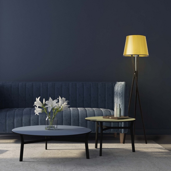 Lampa stojąca do salonu ANDORA MIRROR  Lysne