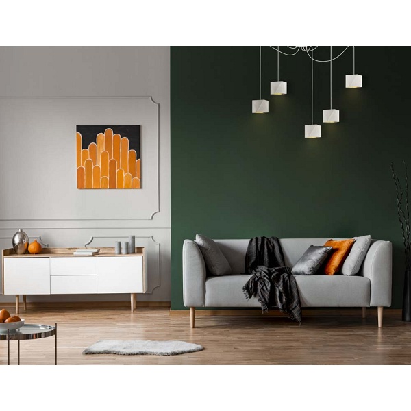 Lampa wisząca z regulacją wysokości KANO D5 GOLD  Lysne