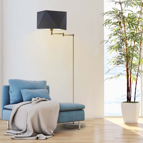 Oświetlenie stojące do salonu SANTIAGO  Lysne