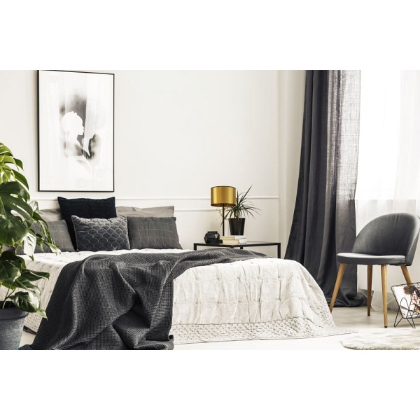 Lampka na stolik do sypialni NICEA MIRROR  Lysne