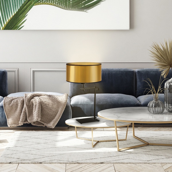 Lampka na stolik do pokoju ALASKA MIRROR  Lysne