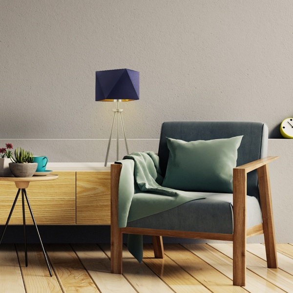 Lampka Designerska  do pokoju SOVETO GOLD  Lysne