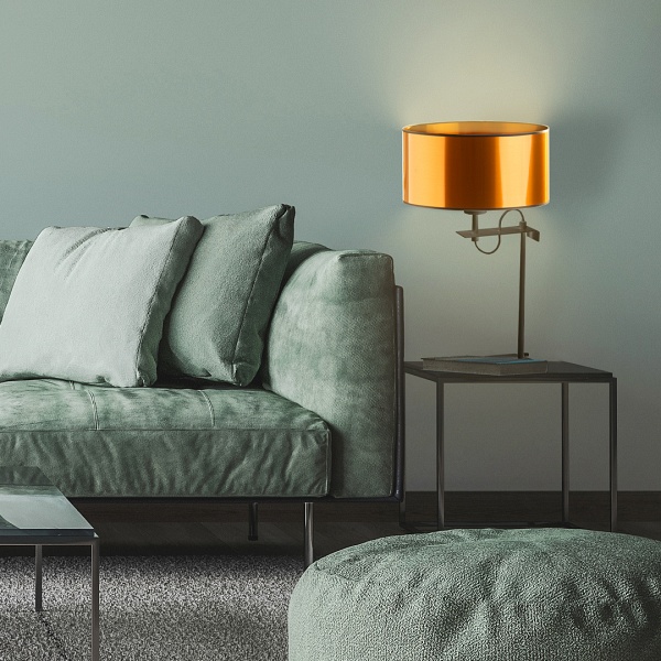 Lampa Minimalistyczna  stołowa ALASKA MIRROR  Lysne