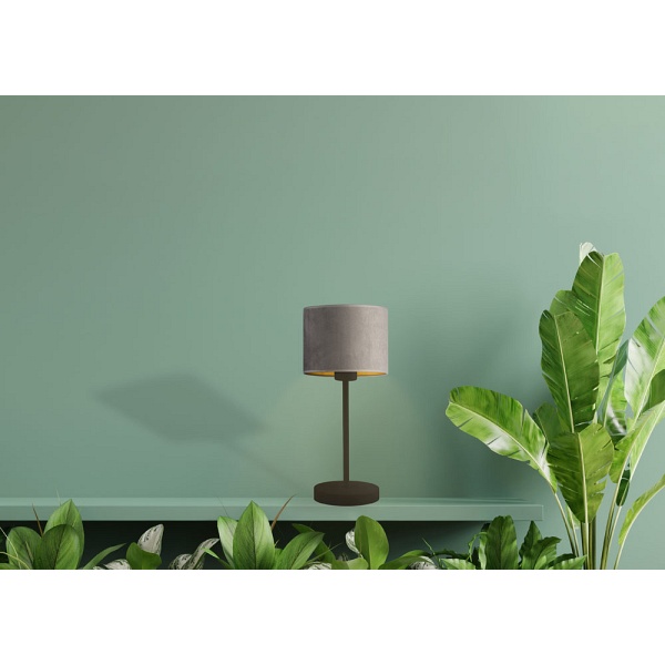 Lampa stołowa do salonu  NICEA VELUR  Lysne