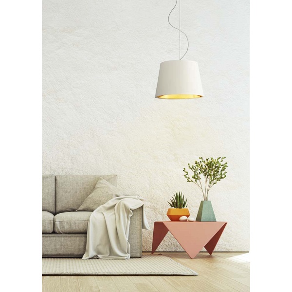 Żyrandol w stylu art deco TUNIS GOLD  Lysne