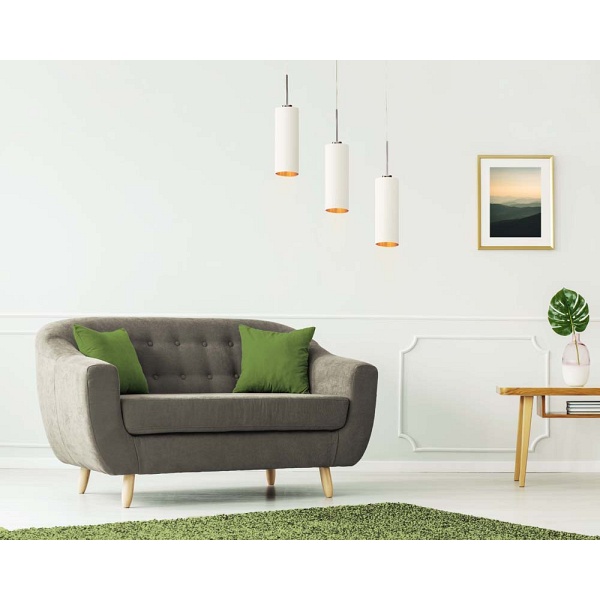 Lampa wisząca do salonu BORNEO GOLD  Lysne