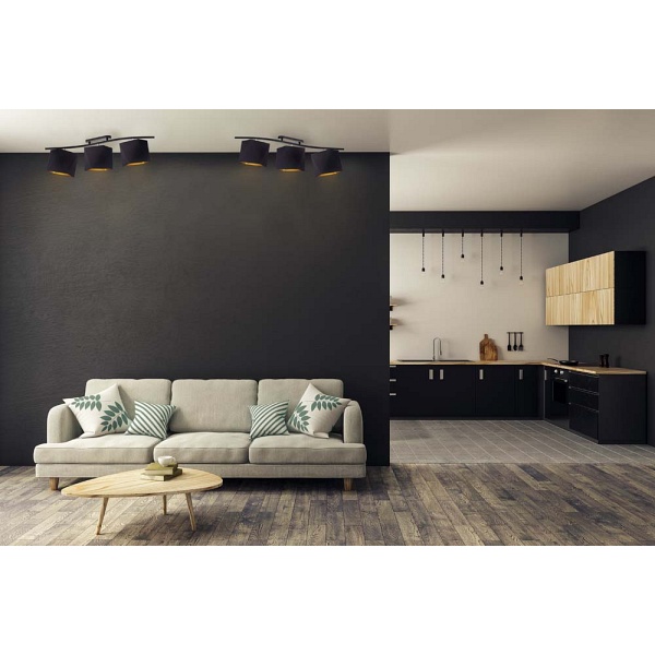 Plafon Oświetlenie owe do biura FARGO GOLD  Lysne