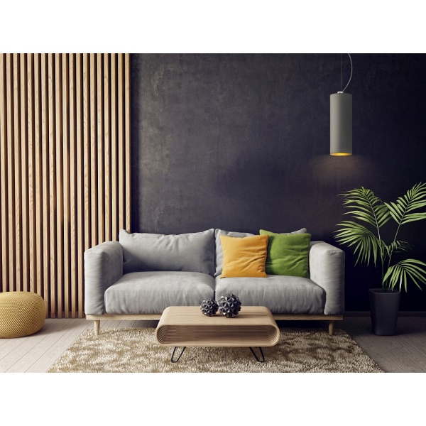 Żyrandol Pojedynczy żyrandol wiszący BOLONIA GOLD  Lysne