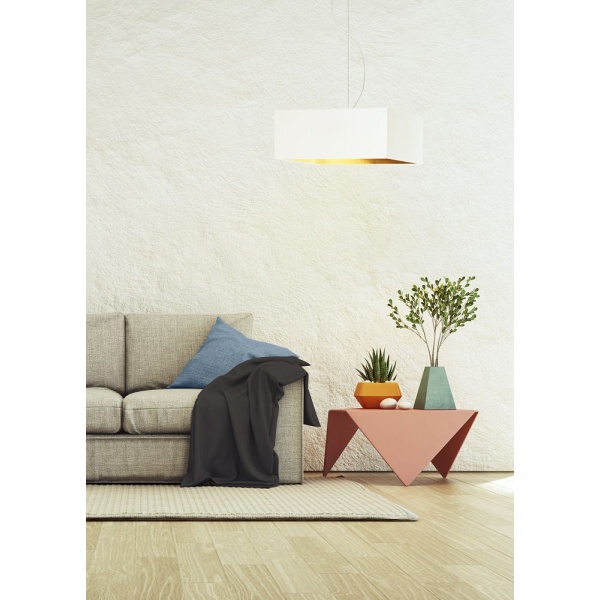 Żyrandol do sypialni SANGRIA GOLD  Lysne