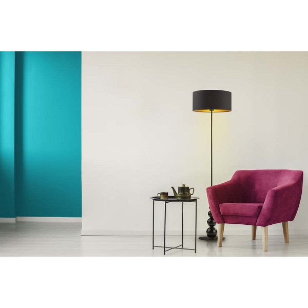 Lampa podłogowa do czytania ROMA GOLD  Lysne