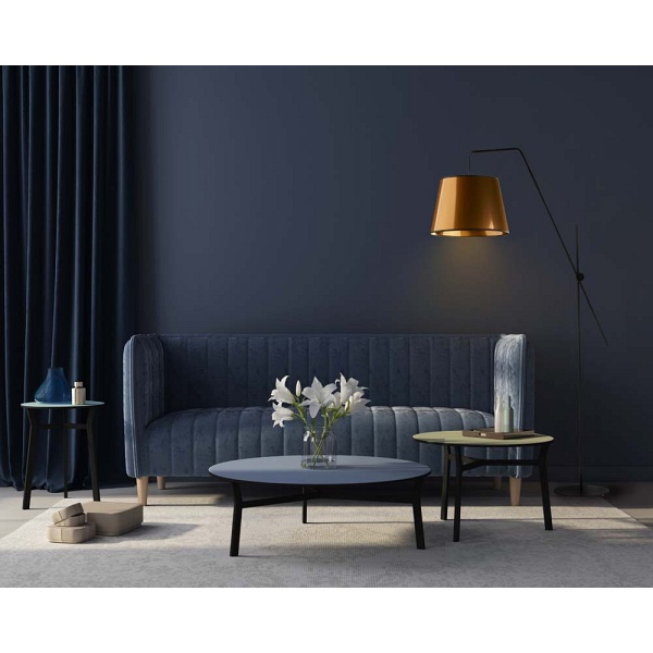 Lampa Ekskluzywna  stojąca do salonu VIGO MIRROR  Lysne