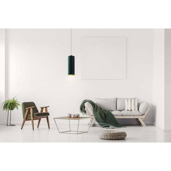 Żyrandol nowoczesny do pokoju DENVER GOLD  Lysne