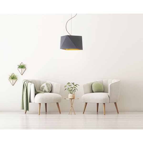 Lampa Nowoczesna  sufitowa DALI GOLD  Lysne