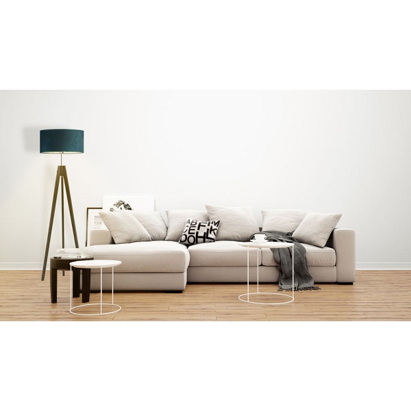 Lampa stojąca na trzech nogach HAITI VELUR  Lysne