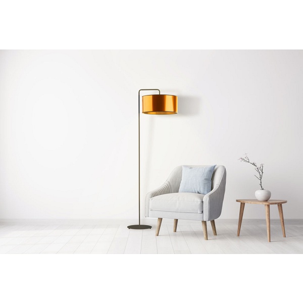 Lampa Designerska  stojąca do czytania BOLIVIA MIRROR  Lysne