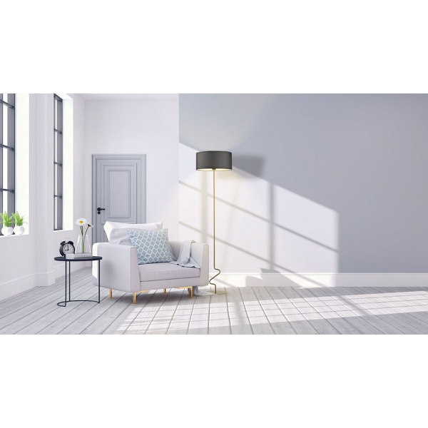 Lampa podłogowa JERSEY z praktycznym włącznikiem nożnym  Lysne