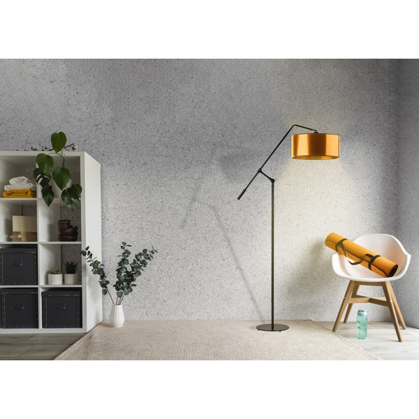 Lampa stojąca w stylu loft LIBERIA MIRROR  Lysne