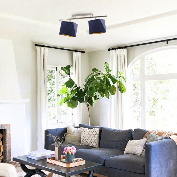 Plafon sufitowy AKRON GOLD  Lysne