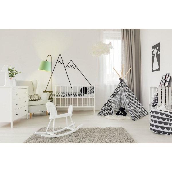 Lampa Dziewczęca  stojąca z włącznikiem nożnym TALLIN  Lysne