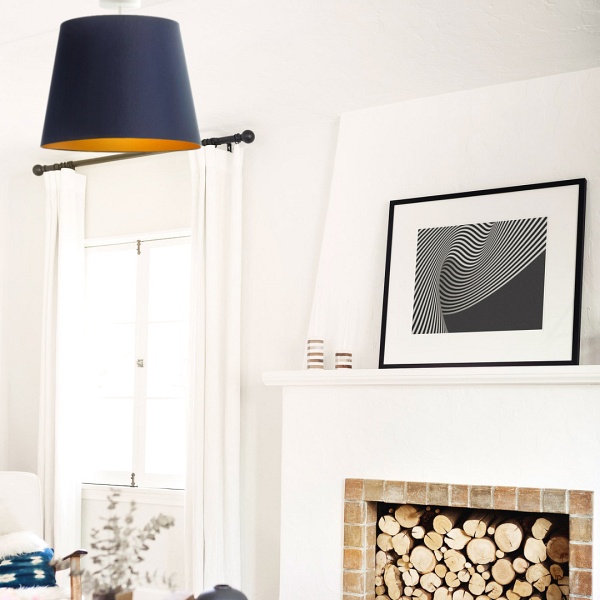 Plafon Żyrandol owy KAIR GOLD  Lysne