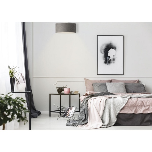 Żyrandol pokojowy WENECJA VELUR fi - 50 cm kolor zieleń butelkowa  Lysne