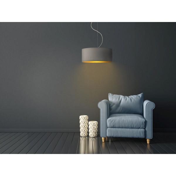 Oświetlenie pokojowe wiszące HAJFA GOLD fi - 30 cm  Lysne