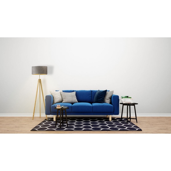 Lampa stojąca na trzech nogach HAITI VELUR  Lysne