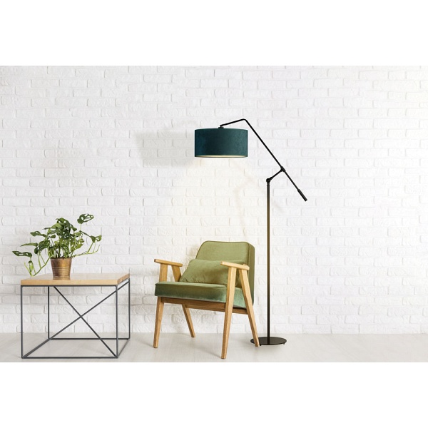 Lampa Stylowa  stojąca LIBERIA VELUR  Lysne