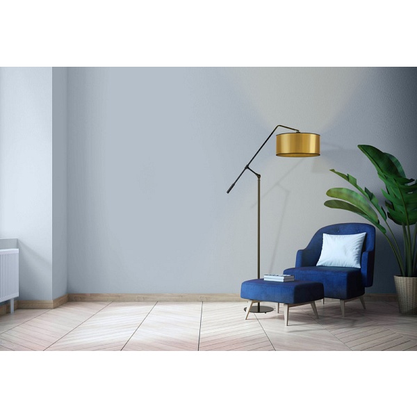 Lampa podłogowa do salonu LIBERIA MIRROR  Lysne