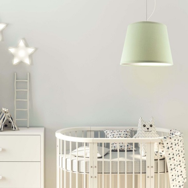 Żyrandol dziecięcy TUNIS - kolor miętowy  Lysne