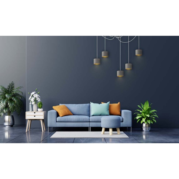 Zwis Nowoczesny  WAIKIKI W5 GOLD  Lysne