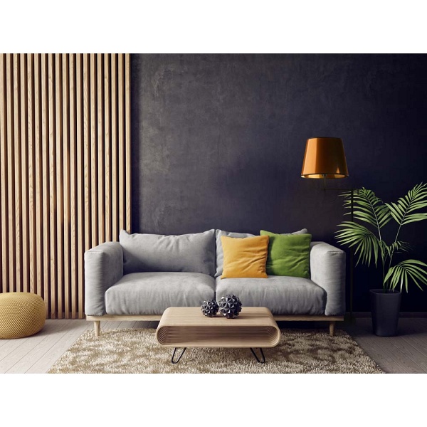 Lampa podłogowa do sypialni BATA MIRROR  Lysne